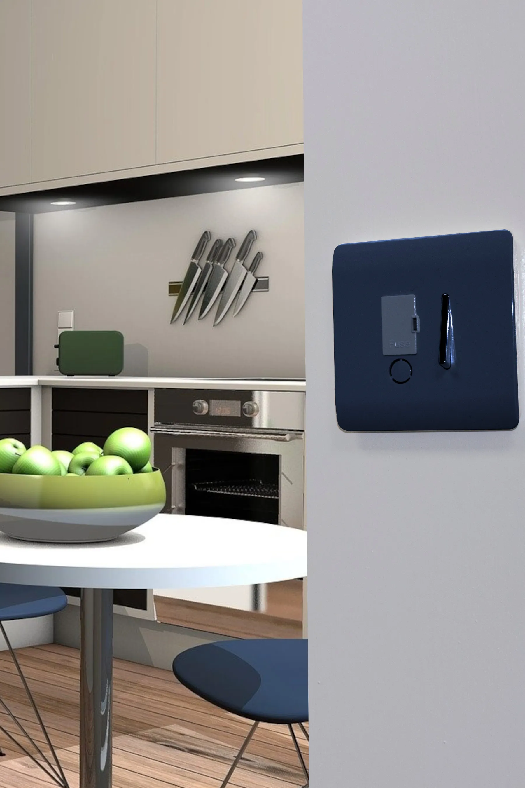 Navy Wiring Accessories Trendi Decorative Screwless Navy Wiring Accessories Trendi Decorative Screwless